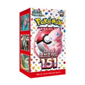 Boîte de boosters Pokémon SV2a 151 en version coréenne – 30 boosters officiels