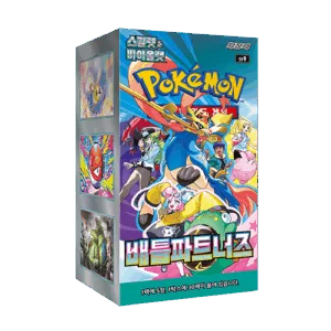 Display battle partners sv9 coreen – boîte scellée 30 boosters (5 cartes/pack), édition coréenne SV9 Battle Partners.