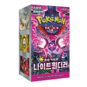 Display Night Wanderer sv6a coréen Display Pokémon scellé neuve, 30 Boosters de 5 cartes. Langue Coréen, pays d'origine Corée du Sud.