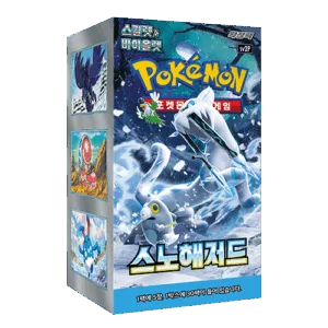 Boîte de boosters Pokémon Snow Hazard SV2P coréenne – 30 boosters officiels, série Écarlate & Violet