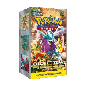 Boîte de boosters Pokémon coréenne SV5K Wild Force – 30 boosters officiels, édition Écarlate et Violet