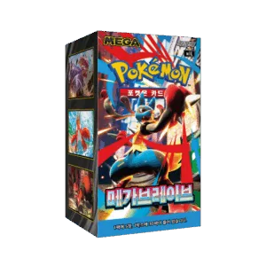 Display Mega Brave M1L coréen – Boîte scellée de 30 boosters Pokémon de la série Mega Brave Symphonia 2025